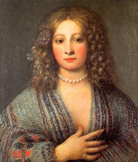 Portrait of a Courtesan, Girolamo Forabosco